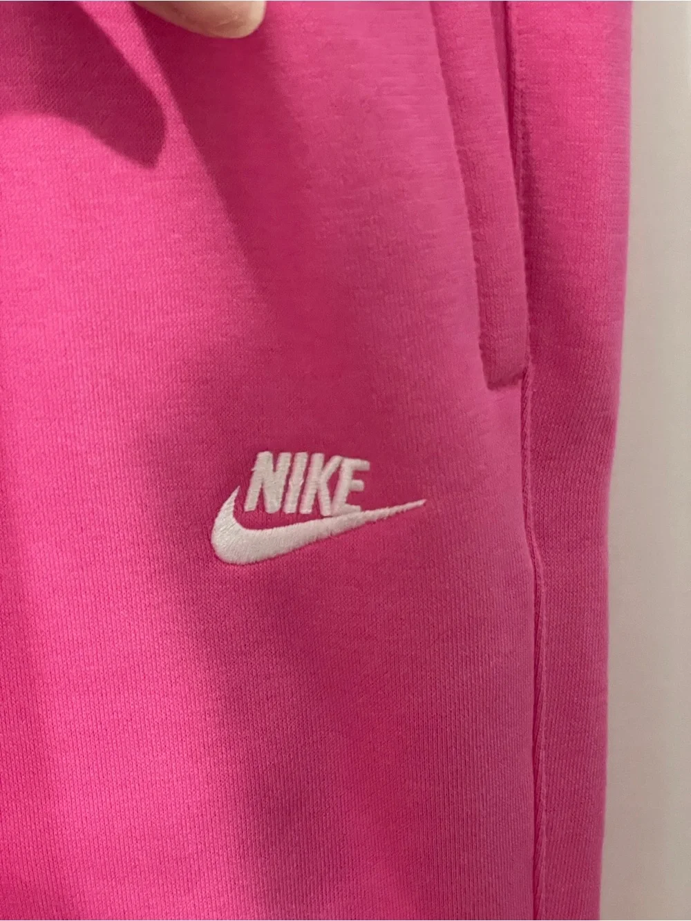 NWT Nike Mens 3XL Pink Fleece Joggers
